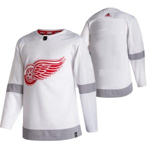 Herren Detroit Red Wings Eishockey Trikot 2021 Reverse Retro Blank Special Edition Authentic Weiß